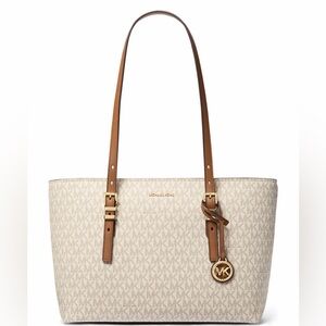 Michael Kors Monogram Tan Tote